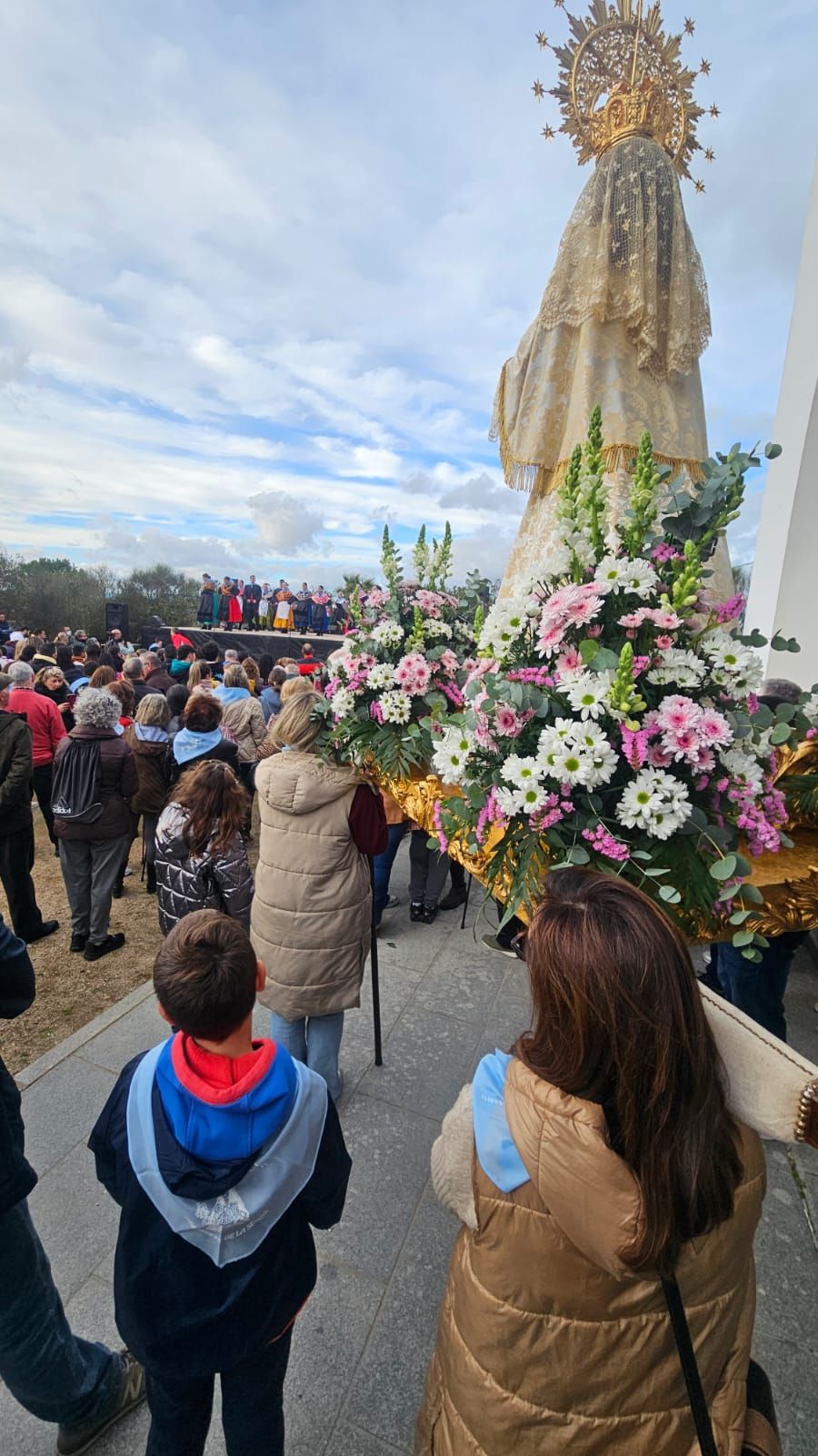 La Virgen de la Aurora regresa de su ermita