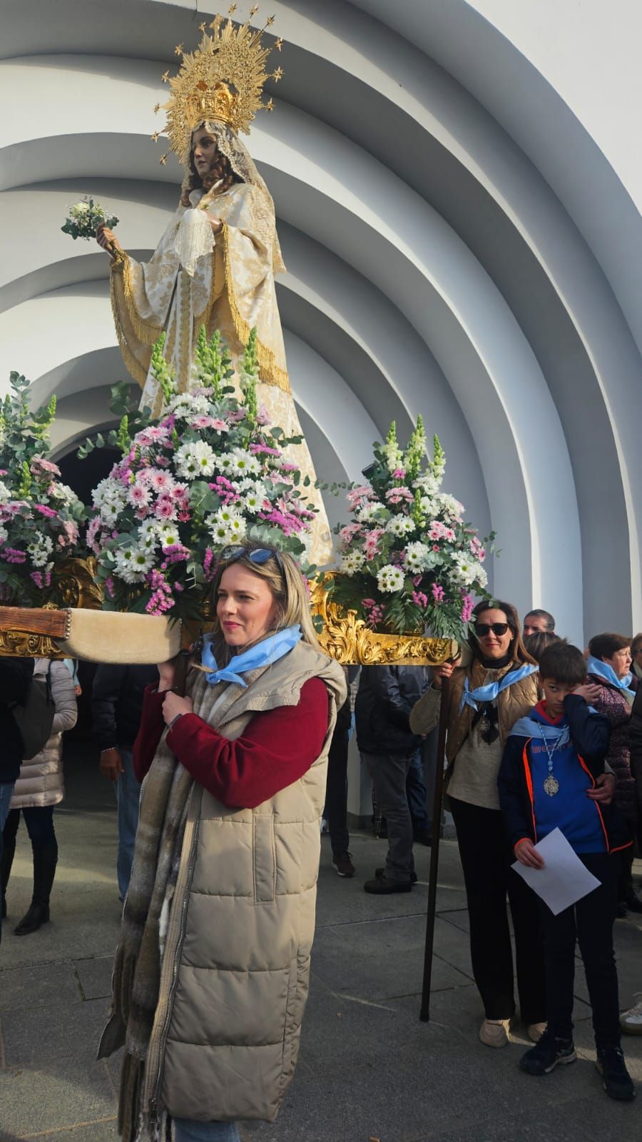 La Virgen de la Aurora regresa de su ermita