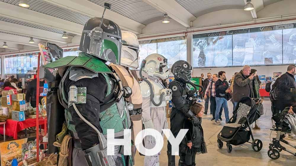 Gran ambiente en la Feria de Coleccionismo