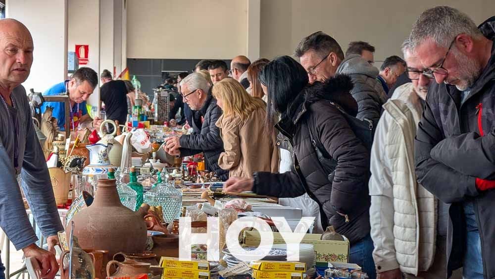 Gran ambiente en la Feria de Coleccionismo