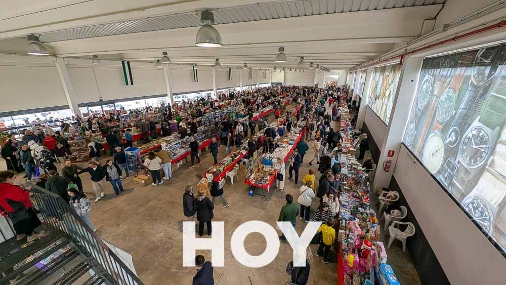 Gran ambiente en la Feria de Coleccionismo