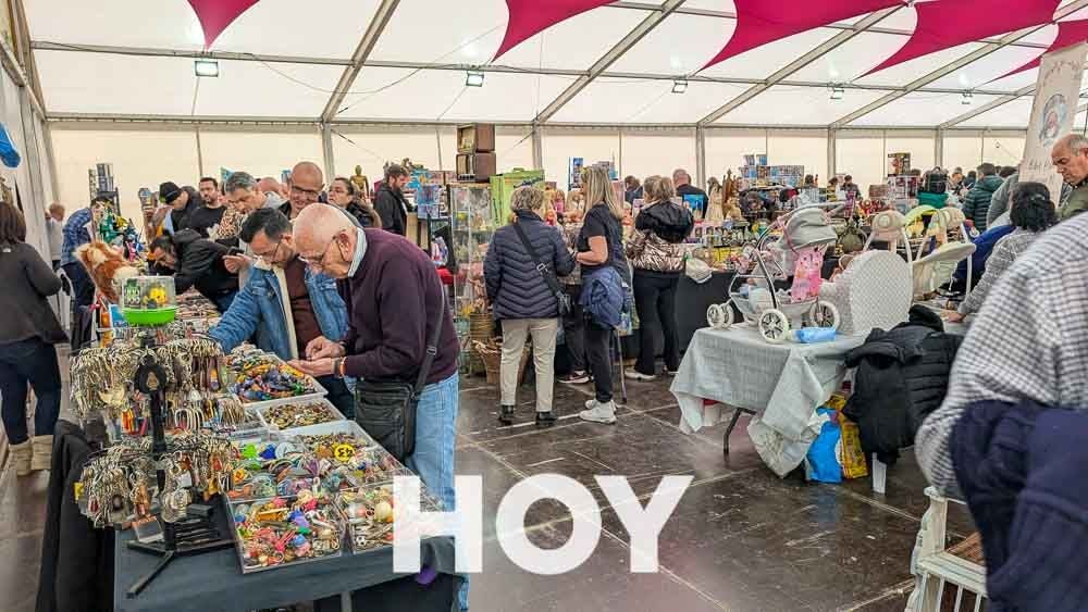 Gran ambiente en la Feria de Coleccionismo