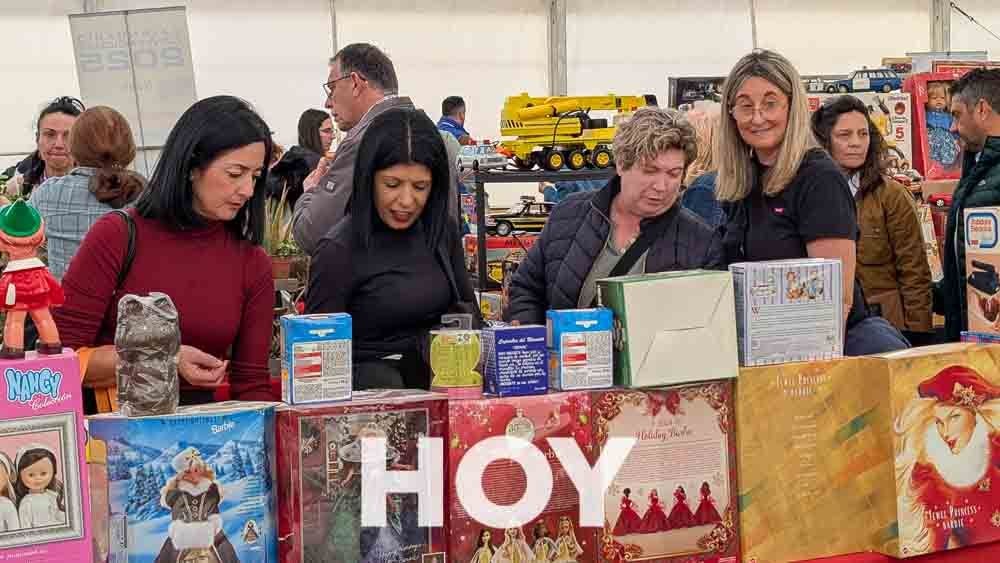 Gran ambiente en la Feria de Coleccionismo