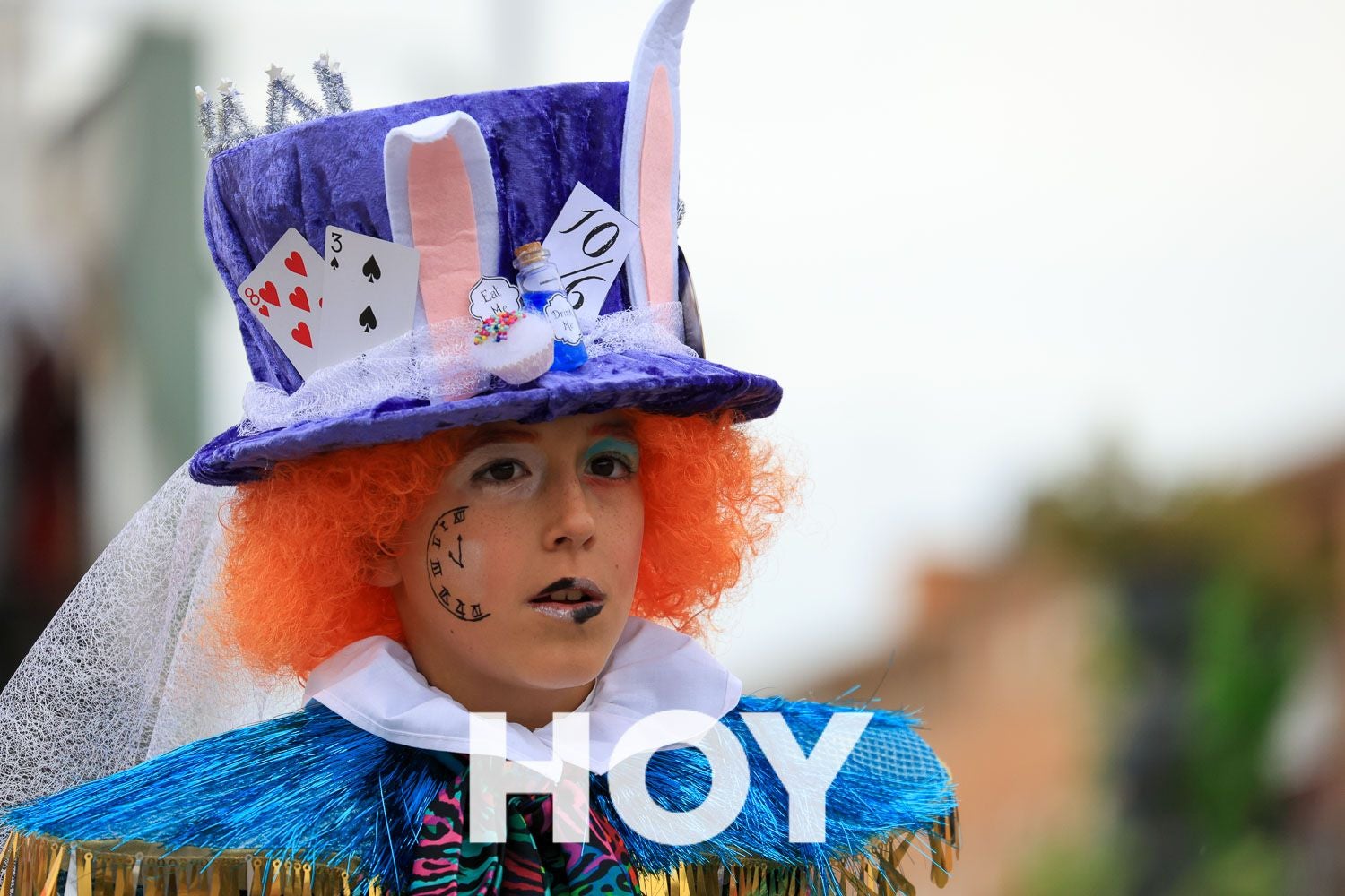 Algunas imágenes del desfile de carnaval en Villanueva