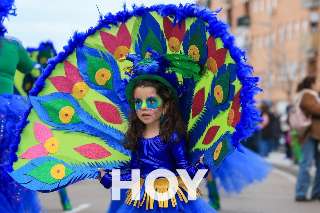Algunas imágenes del desfile de carnaval en Villanueva