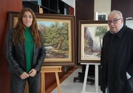 El Ayuntamiento recibe dos cuadros de Rufino Mendoza