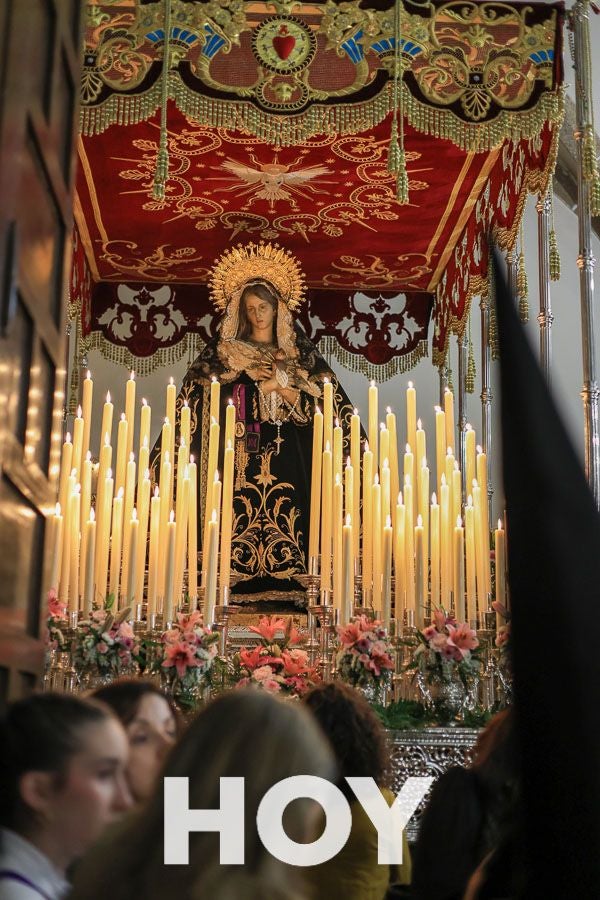 'La Guapa' desafió a la lluvia