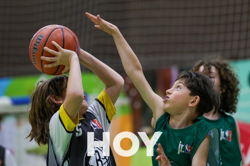 Los más pequeños juegan por un día en la NBA