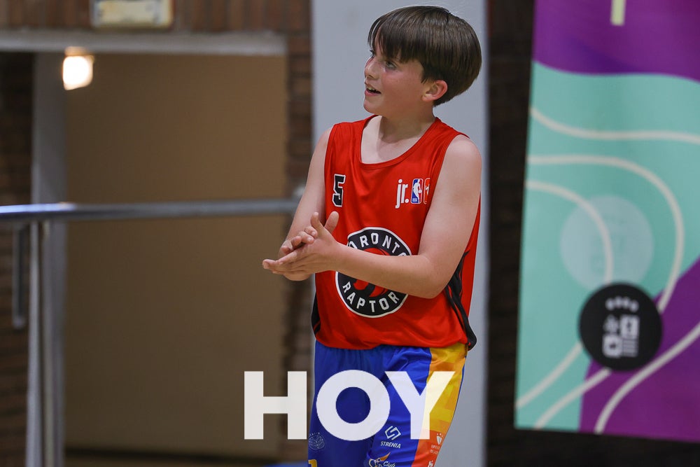 Los más pequeños juegan por un día en la NBA