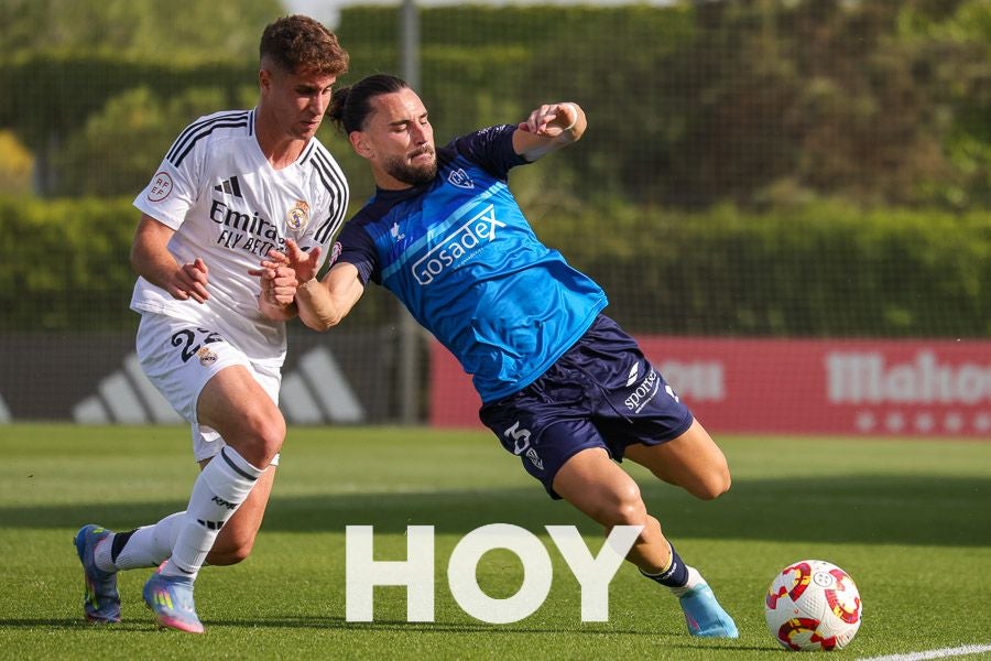 Las imágenes de la derrota del Villanovense contra el Madrid C