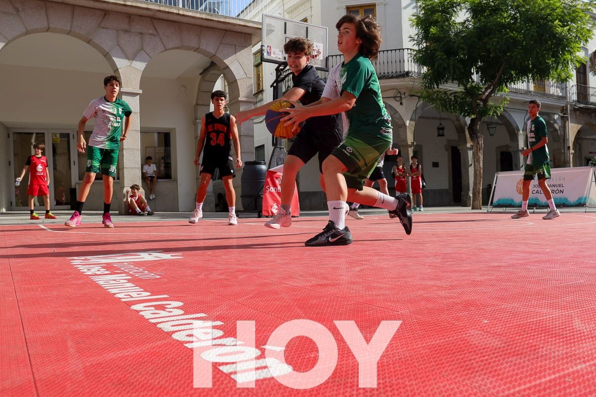 Las mejores imágenes del 3x3 Street Basket de Calderón
