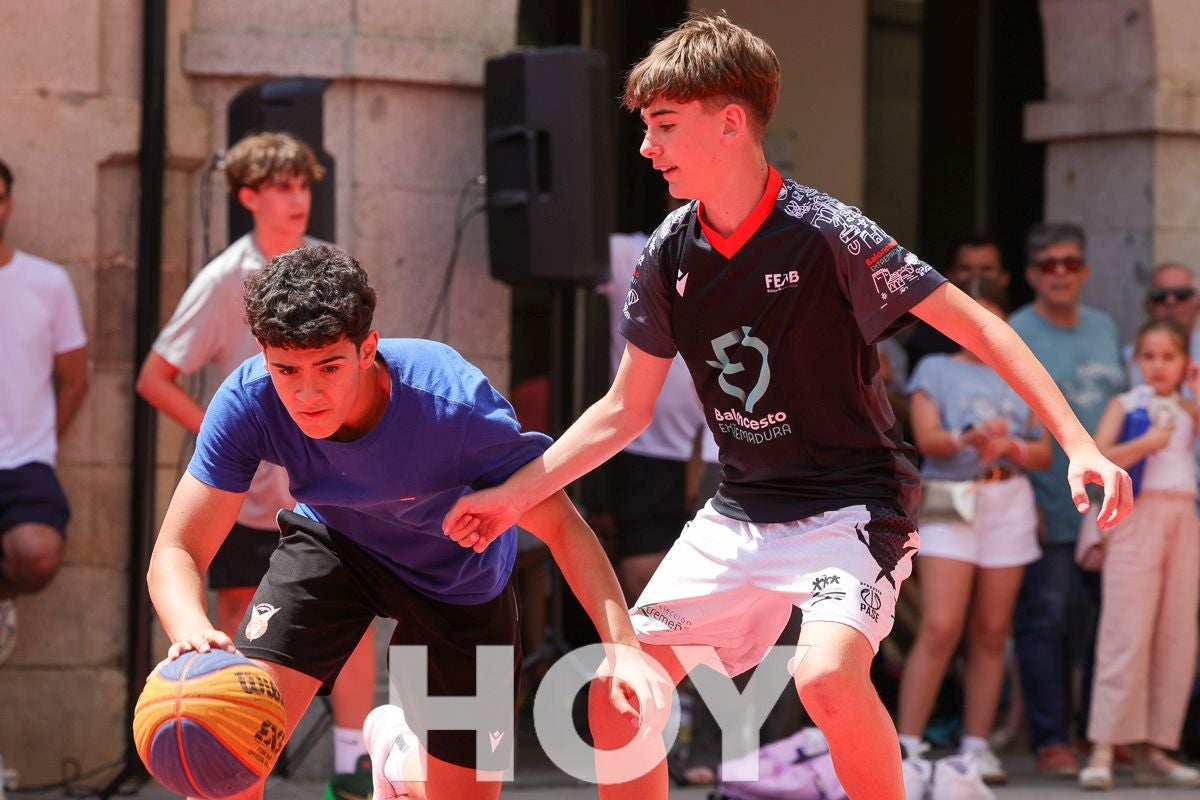 Las mejores imágenes del 3x3 Street Basket de Calderón