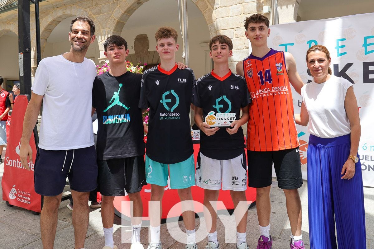 Las mejores imágenes del 3x3 Street Basket de Calderón
