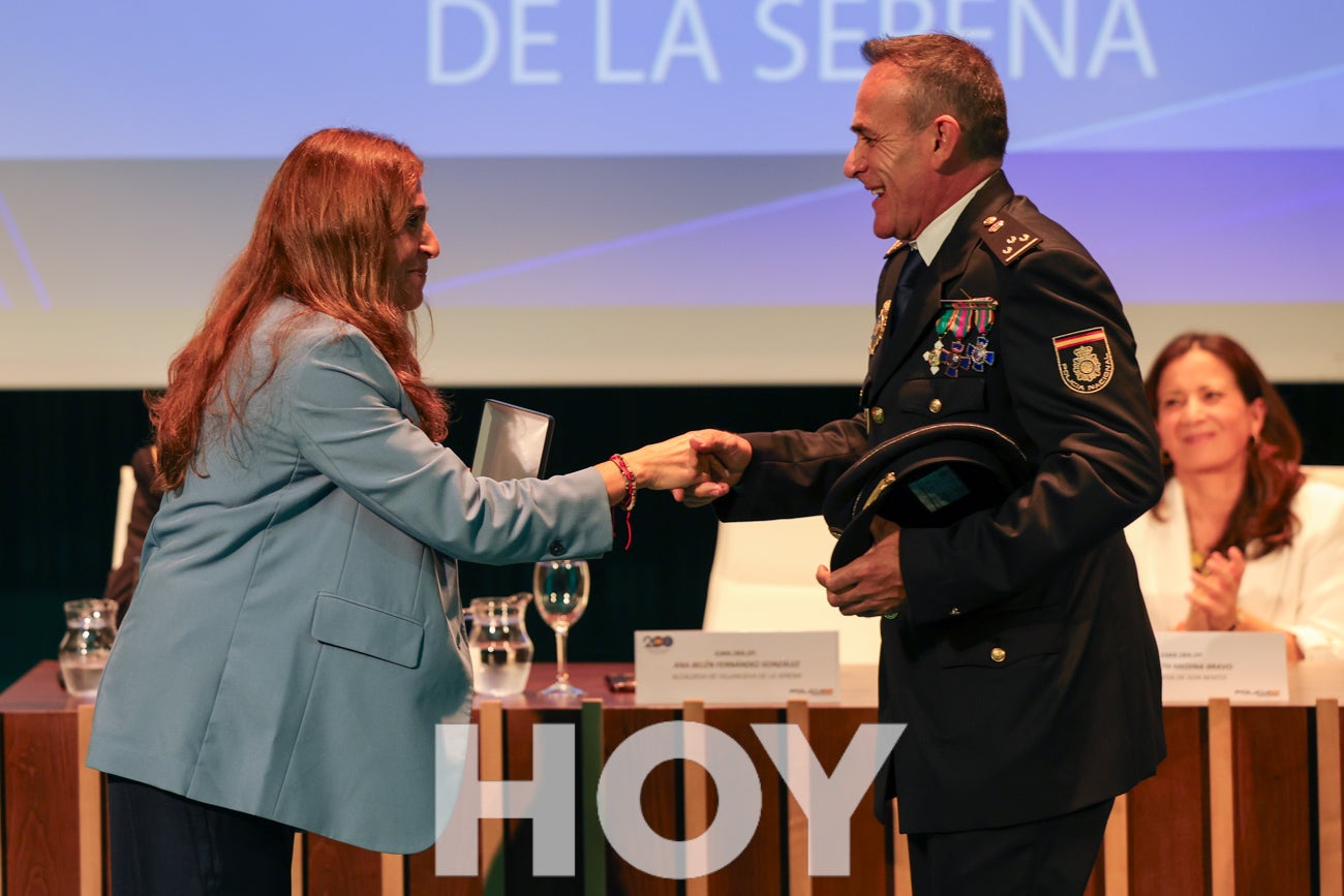 Celebración de los Ángeles Custodios en la comisaría Don Benito - Villanueva