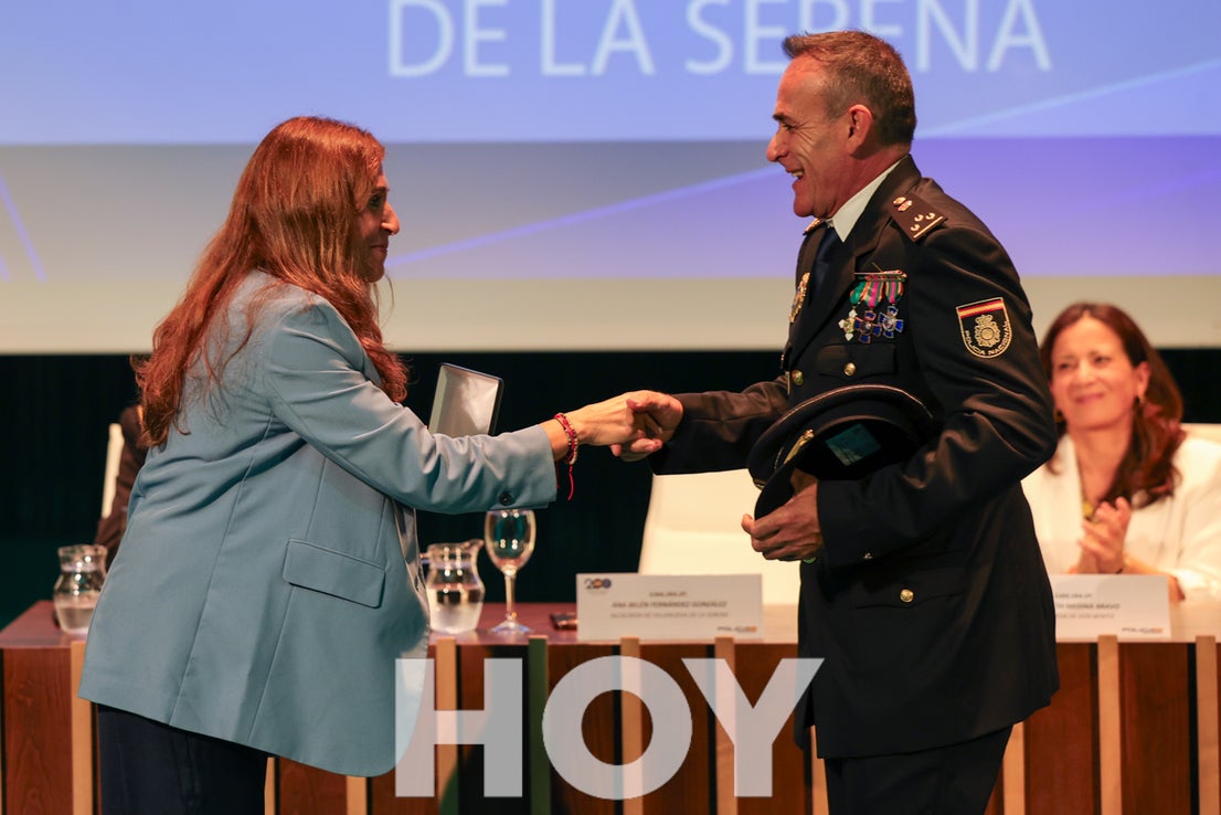 Celebración de los Ángeles Custodios en la comisaría Don Benito - Villanueva