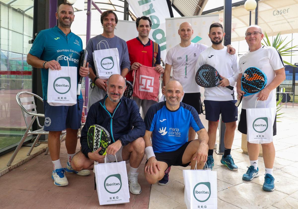 Imagen principal - Torneo de pádel solidario con la Fundación José Manuel Calderón