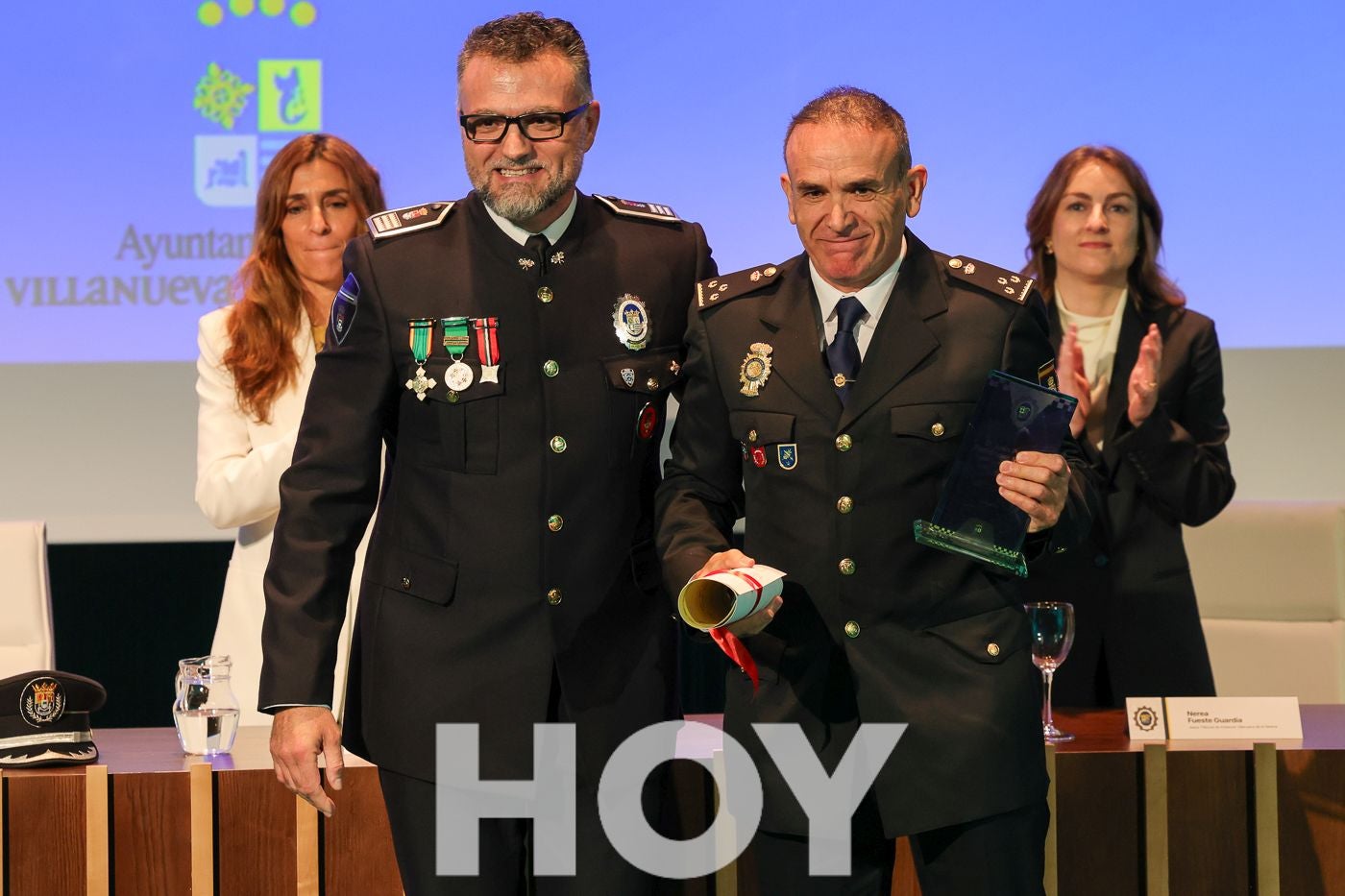 La Policía Local celebra su día con varias distinciones