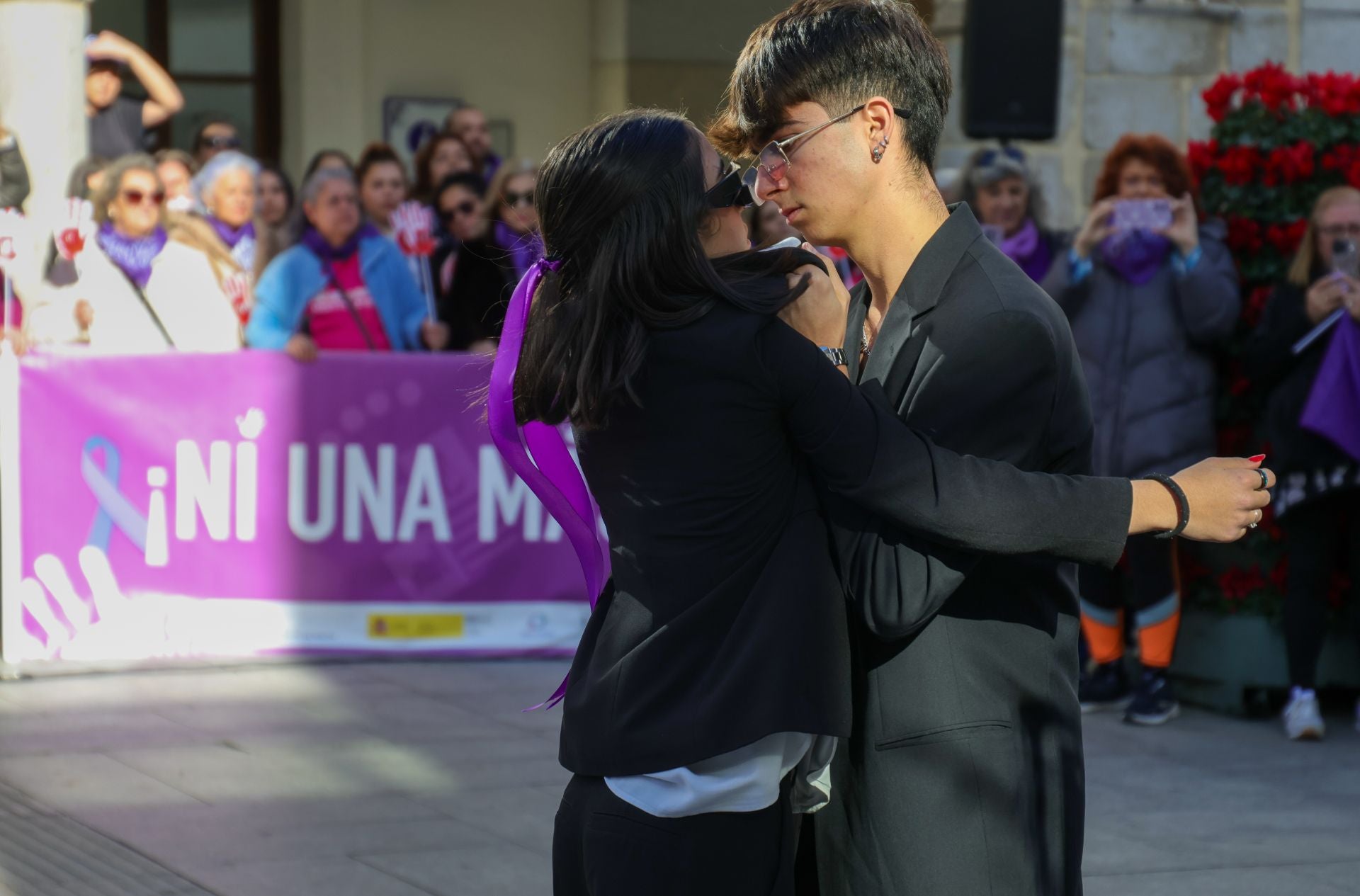 Imágenes del 25-N en Villanueva de la Serena