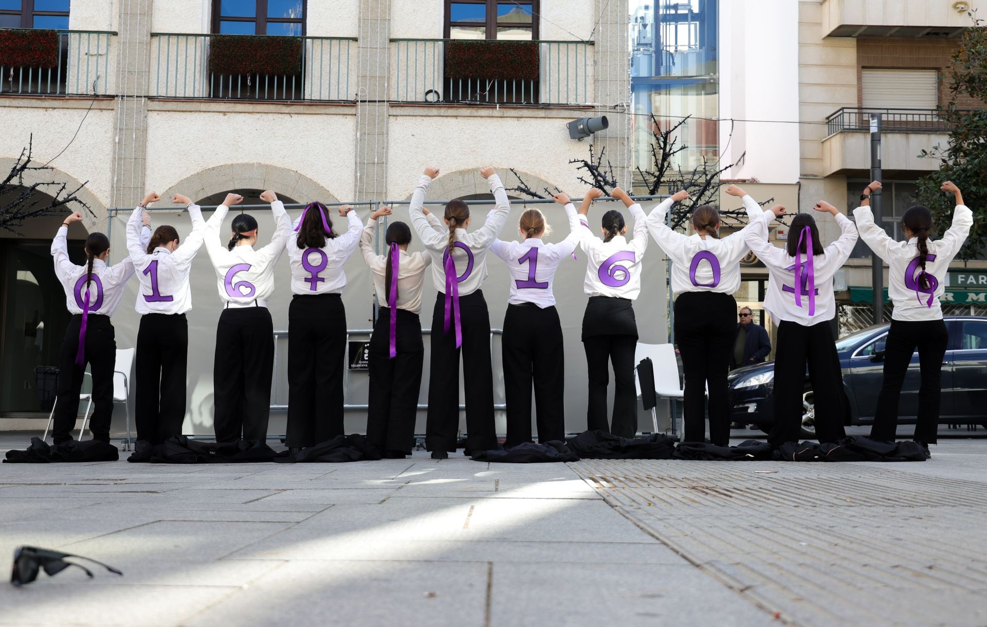 Imágenes del 25-N en Villanueva de la Serena