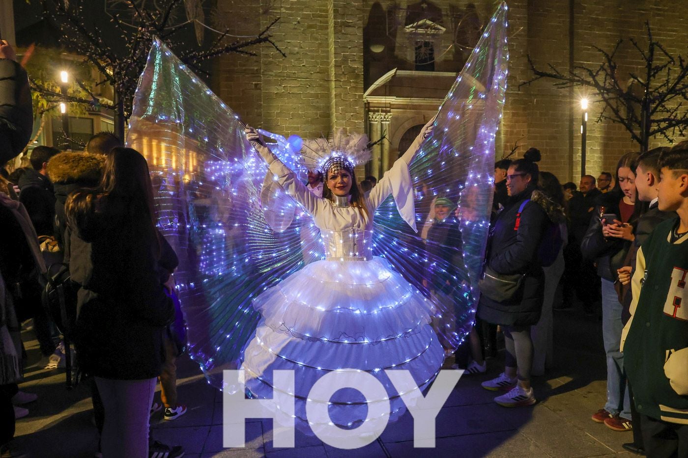 Villanueva ya presume de su alumbrado navideño