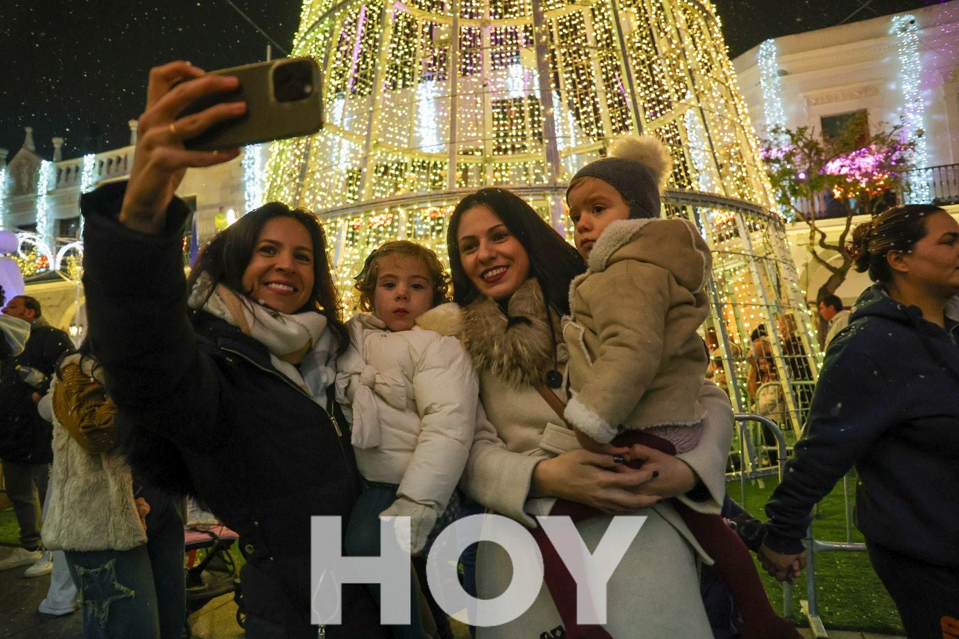 Villanueva ya presume de su alumbrado navideño