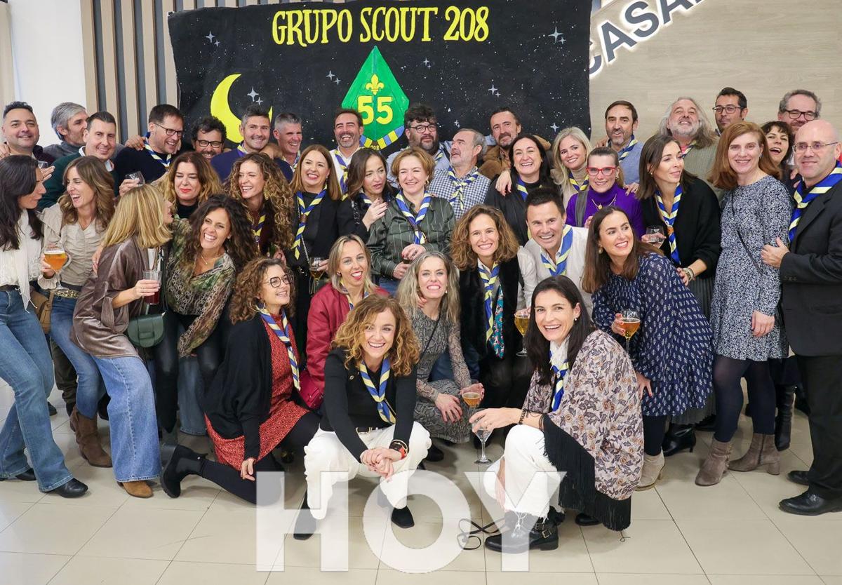 El Grupo Scout 208 celebra su 55º Aniversario