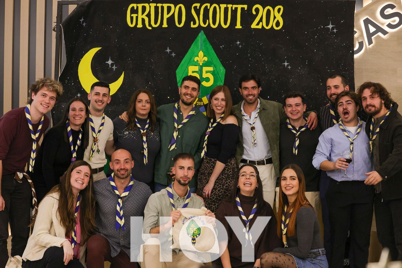 El Grupo Scout 208 celebra su 55º Aniversario