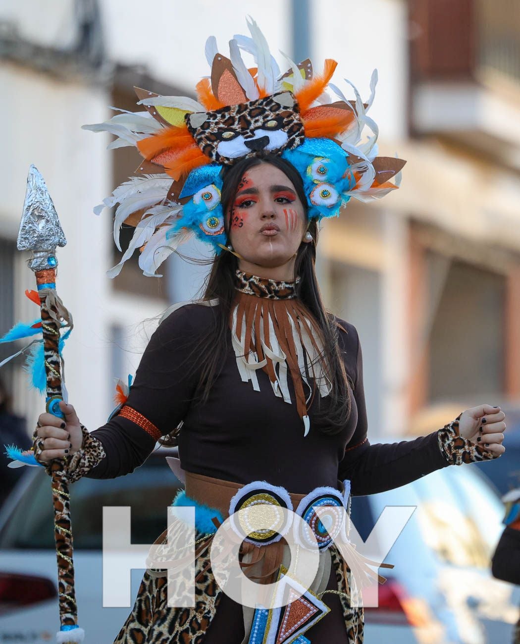 Fotos | Desfile de comparsas del Carnaval de Villanueva 2026 (I)