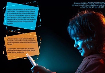 Formación para familias sobre el impacto de las pantallas en los menores