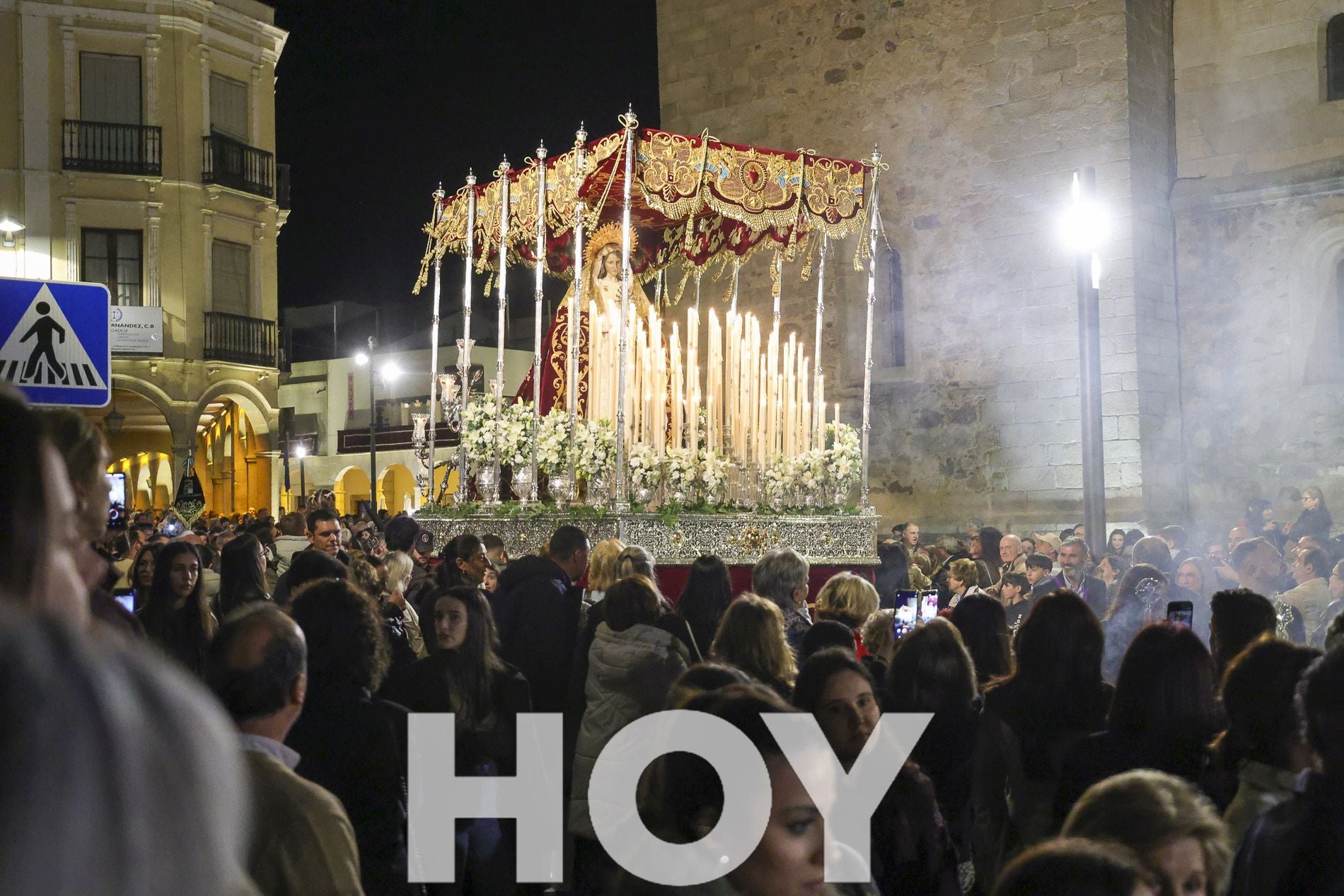 Imágenes de 'La Guapa' y 'La Borriquita' en Villanueva de la Serena