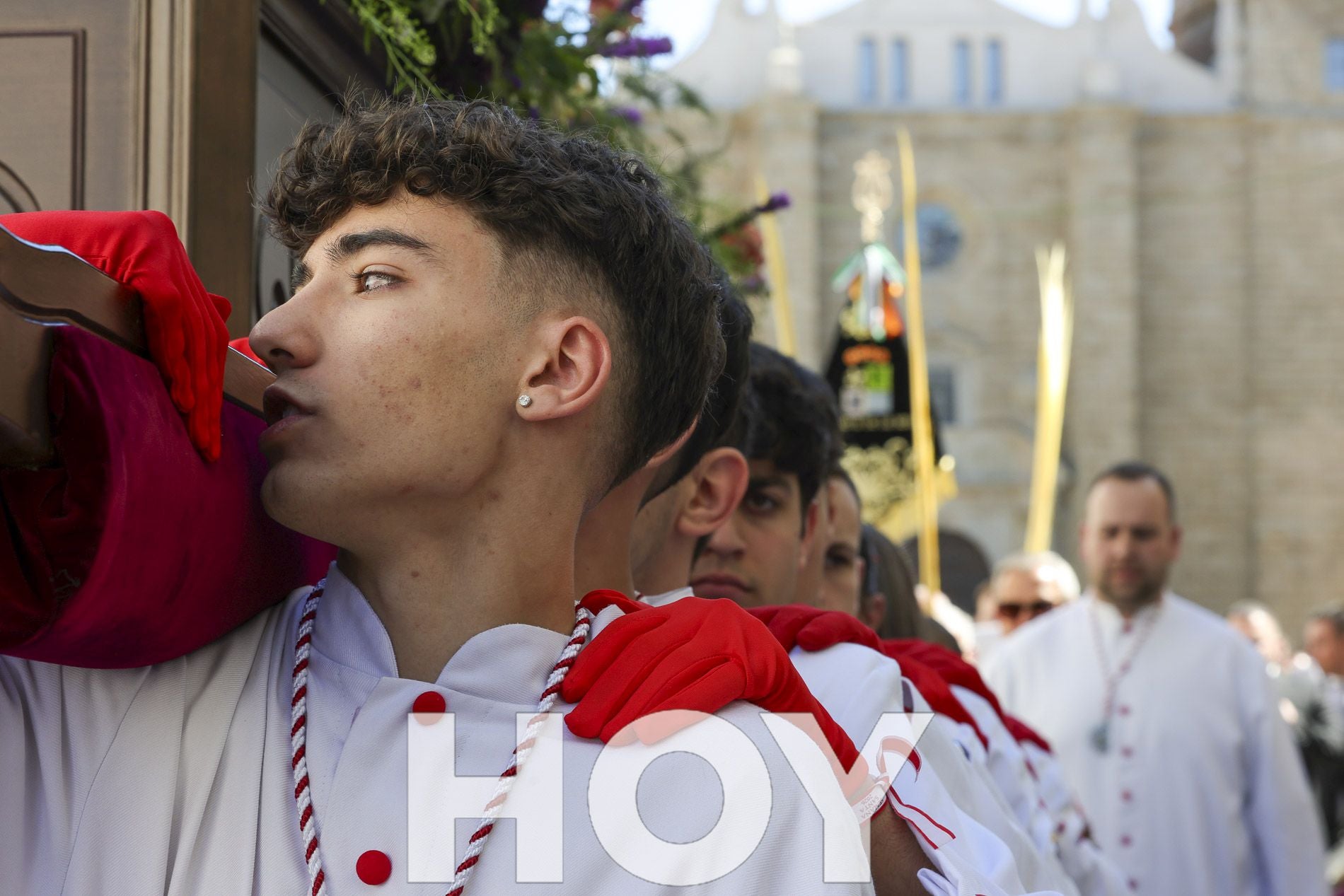 Imágenes de 'La Guapa' y 'La Borriquita' en Villanueva de la Serena