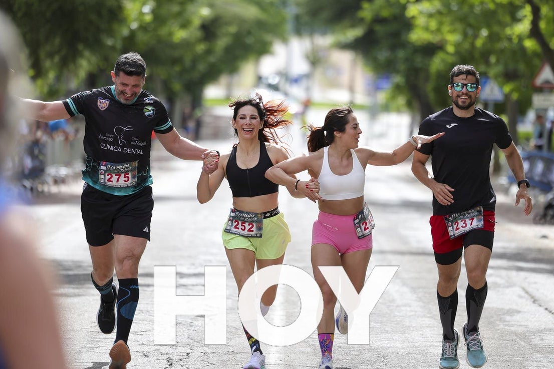 Algunas imágenes de la II Media Maratón del Zújar