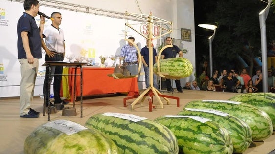 Esta noche se celebra el Concurso de Sandía y Melón