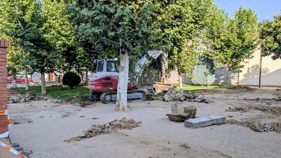 Comienza la remodelación del parque de La Marina