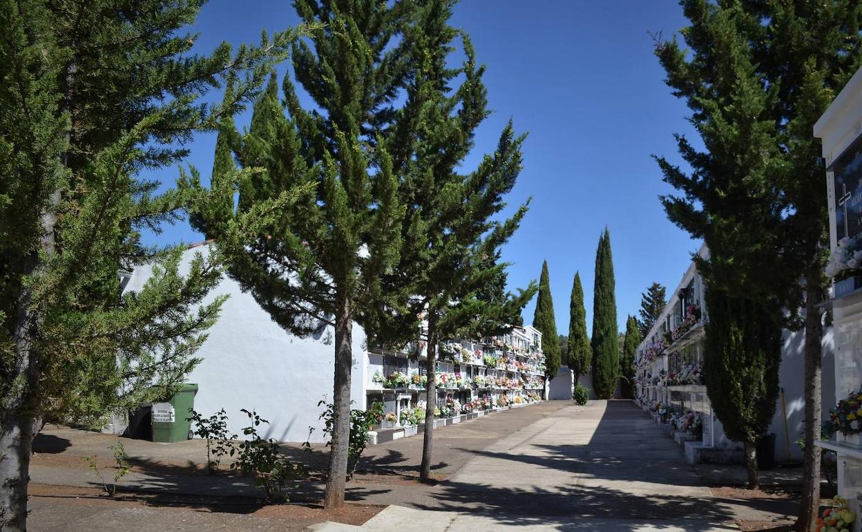 Cementerio municipal de Villanueva del Fresno. A.P
