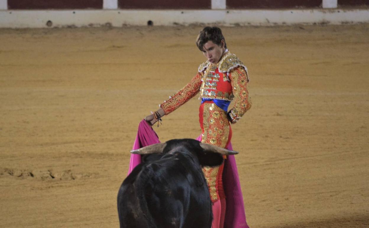 El novillero villanovense Eric Olivera.