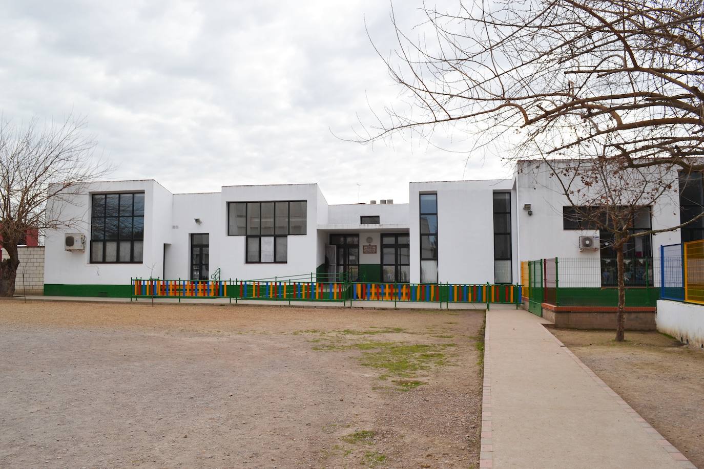 Instalaciones municipales del comedor y el Centro de Educación Infantil.