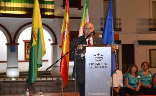 Joaquín Pérez Carrasco en su intervención.