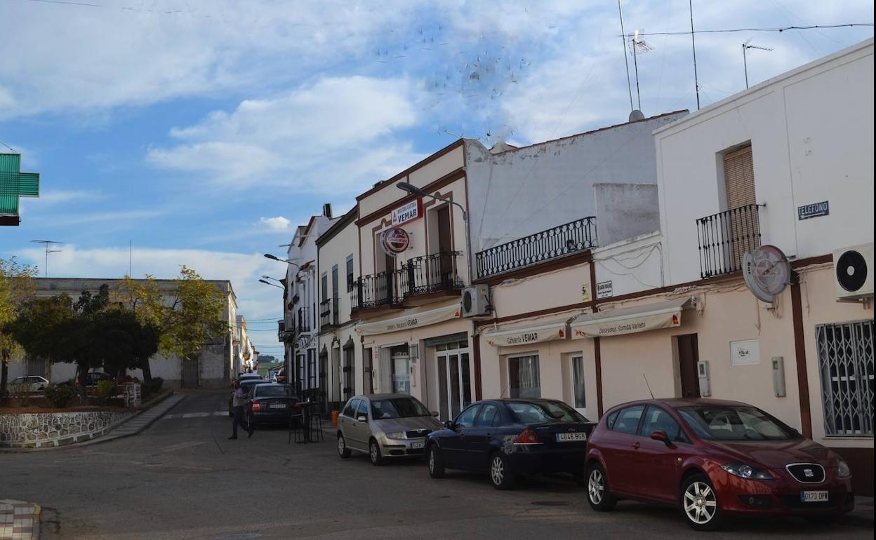 Zona de bares de la localidad.