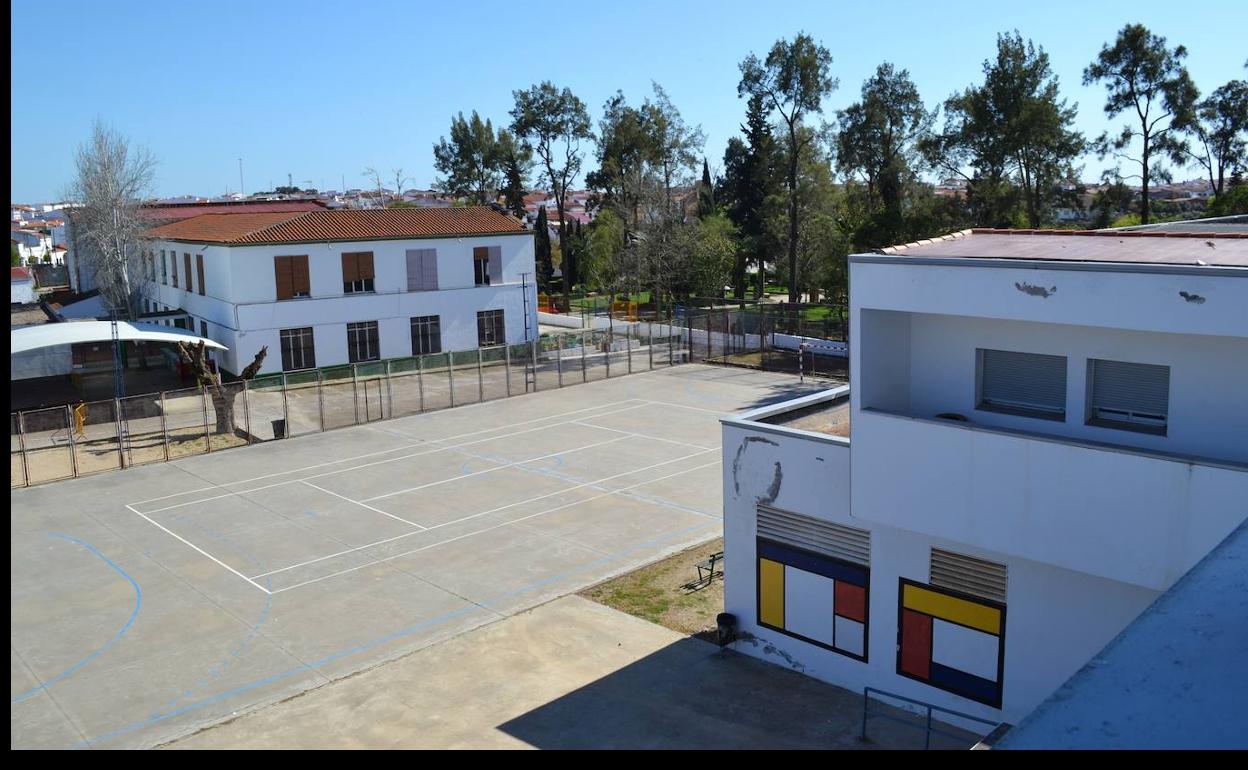 Edificios del IESO San Ginés y del CEIP F.R. Perera.