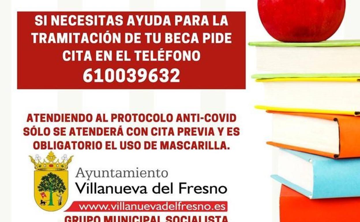 La Agrupación del PSOE desarrolla su VI Campaña de Tramitación y Gestión de Becas