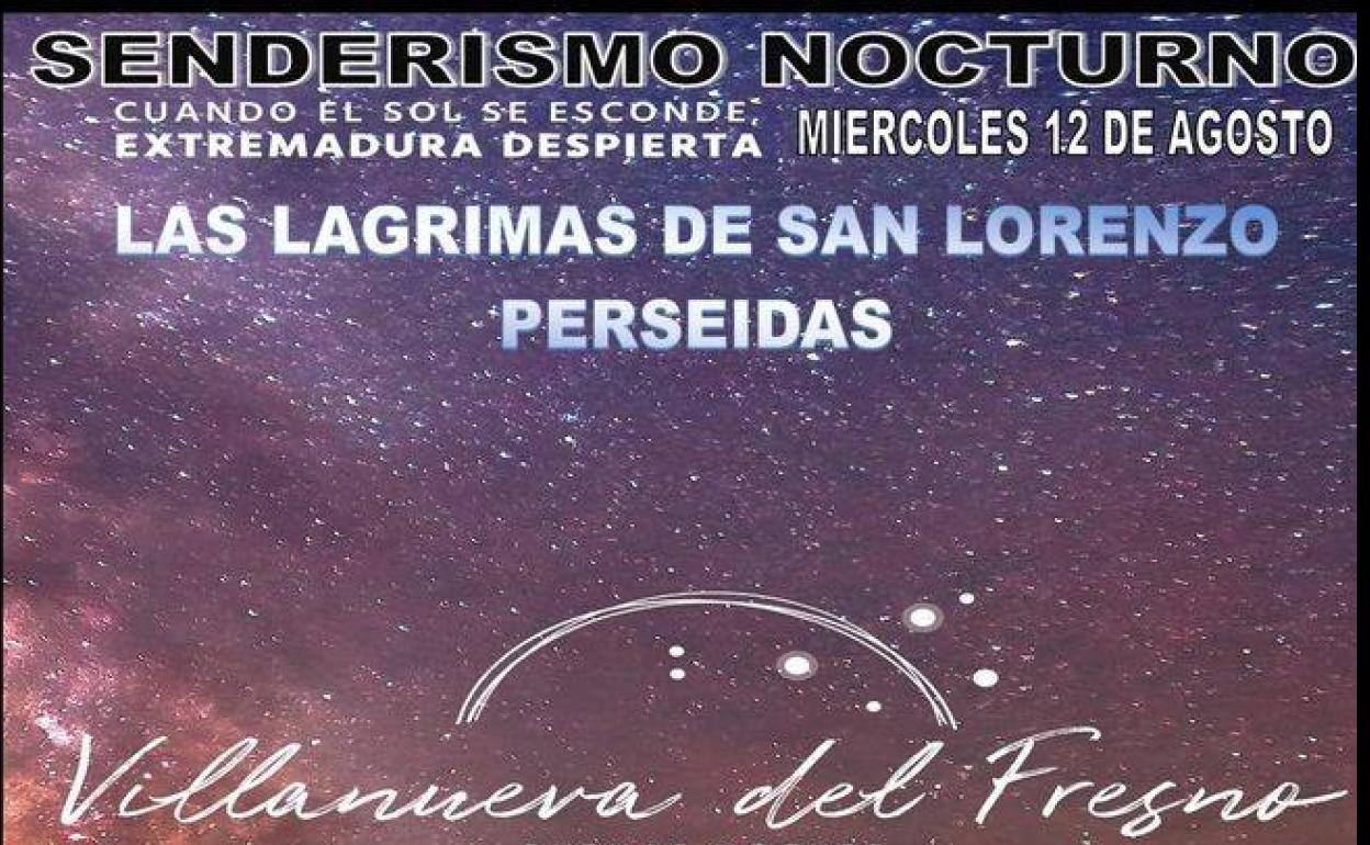 El Ayuntamiento realiza una ruta de senderismo especial para ver las 'Perseidas'
