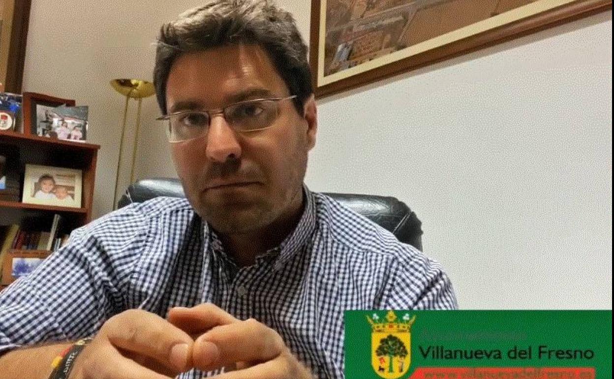 El alcalde Ramón Díaz Farias.