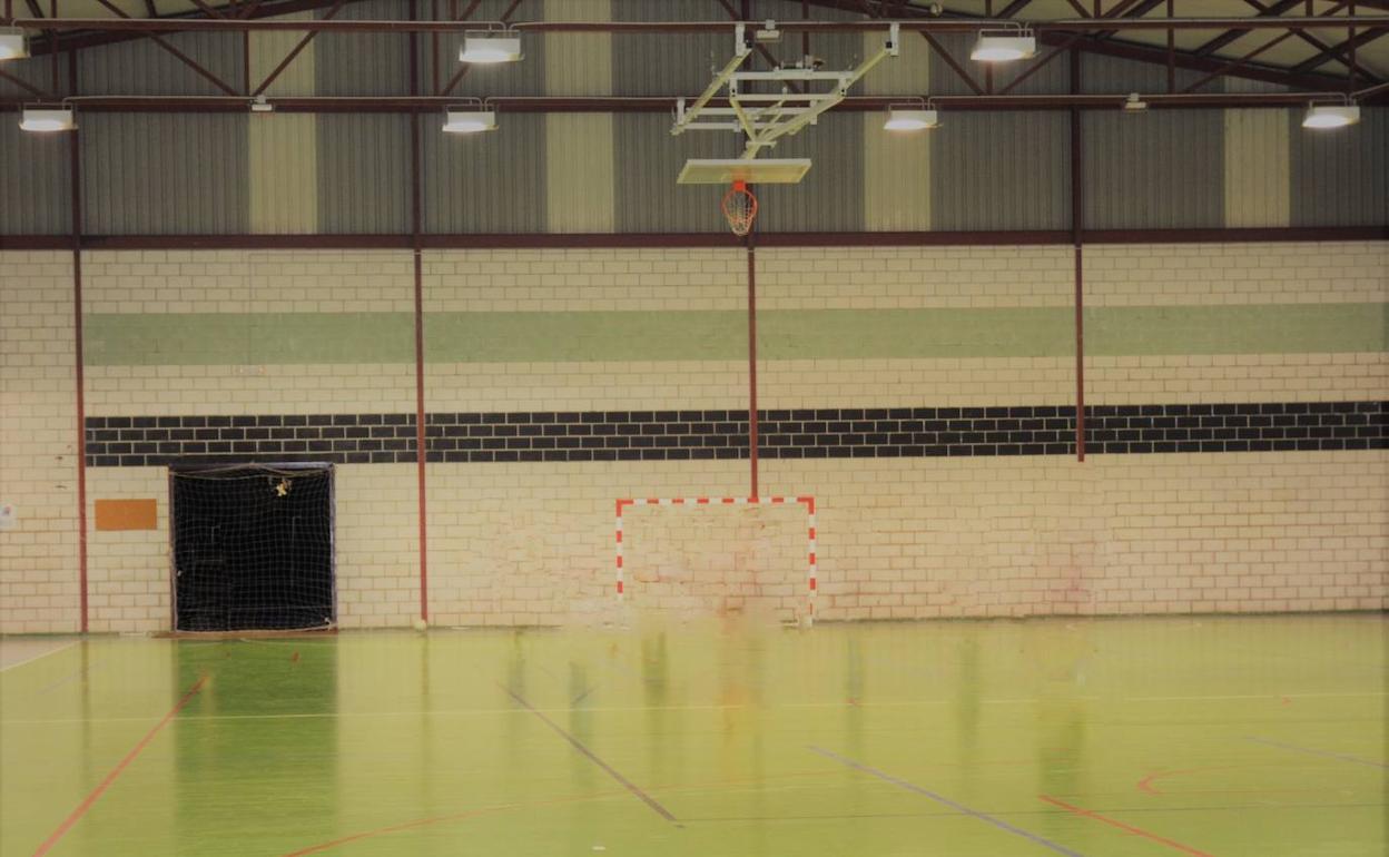 Pabellón deportivo municipal.