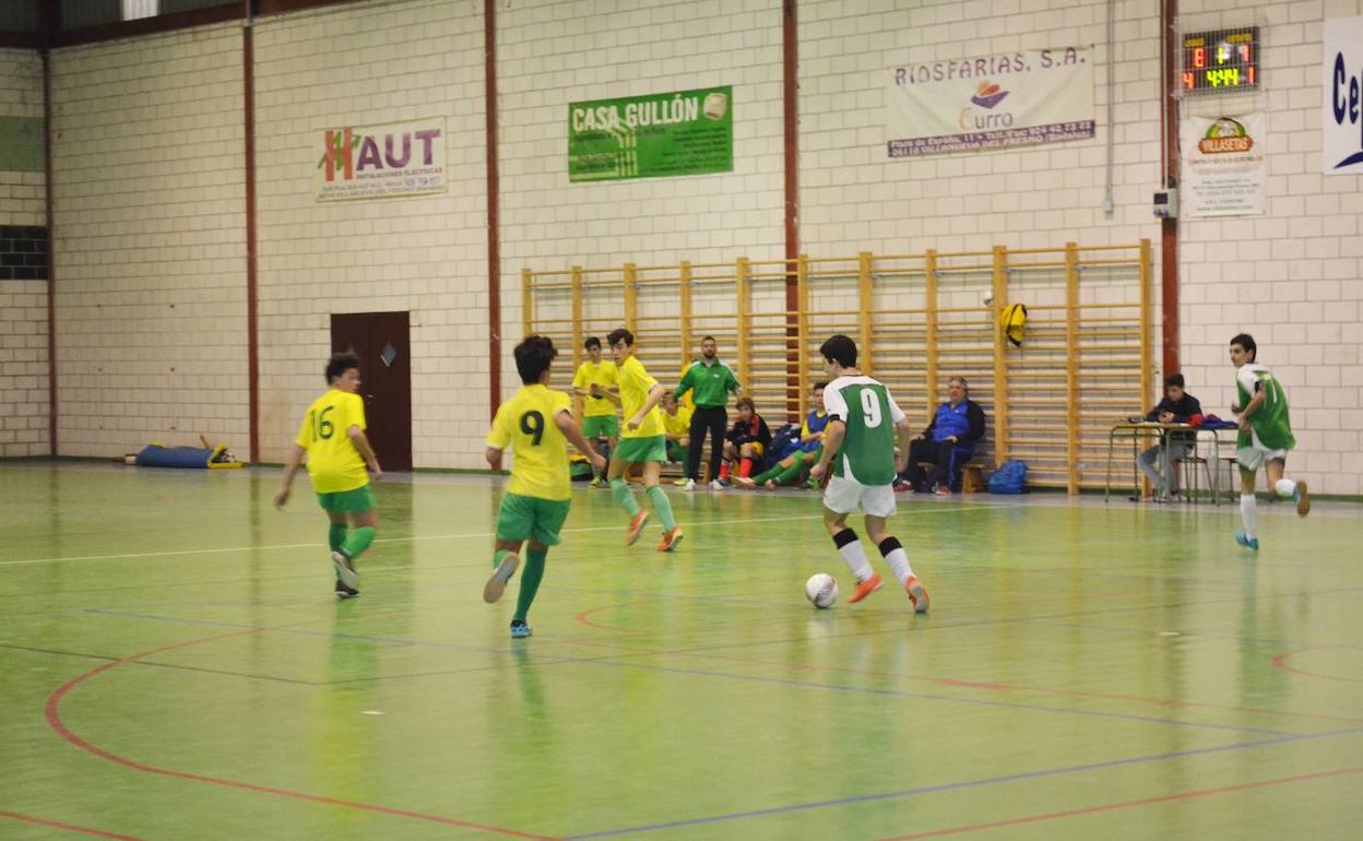Partido de cadetes de la Asociación Ciudad de Villanueva, imagen de archivo.