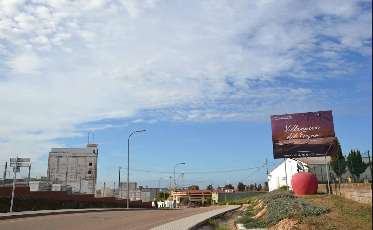 Entrada a la localidad.
