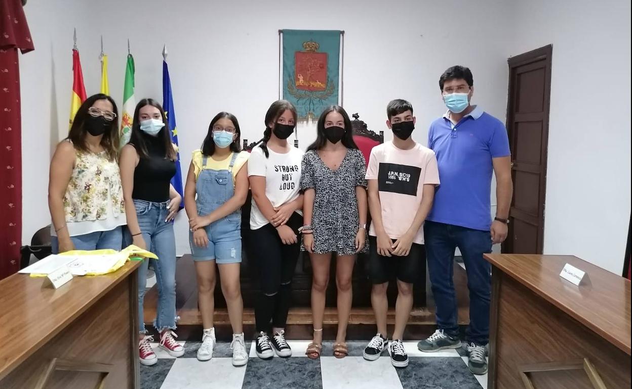 Los mejores expedientes del IESO San Ginés recibieron un reconocimiento en el Ayuntamiento