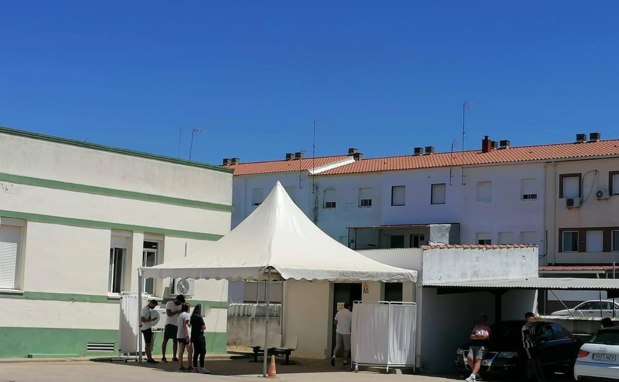 Caarpa de vacunaciones auxiliar, imagen de archivo.