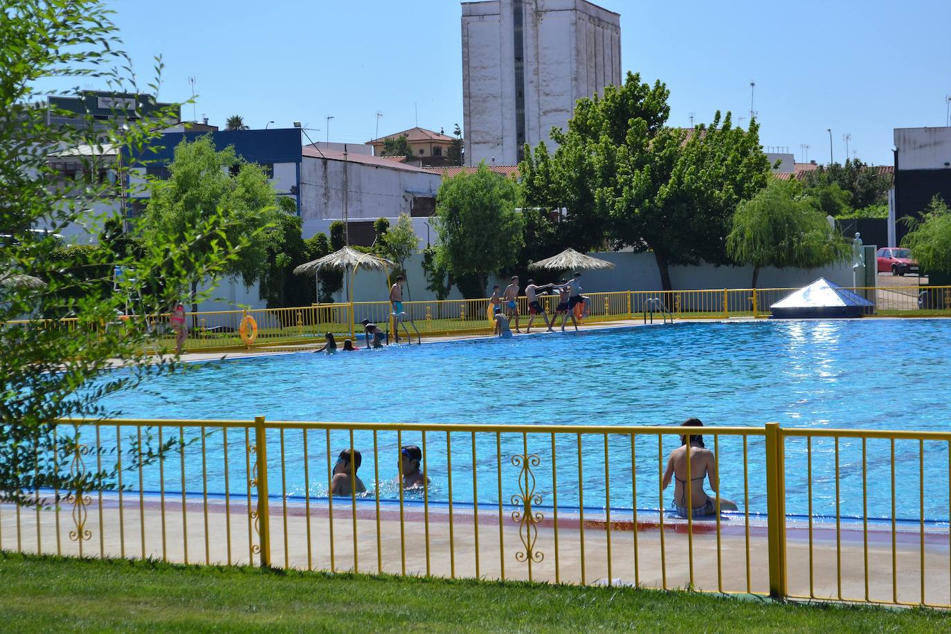 Piscina municipal de Villanueva del Fresno.