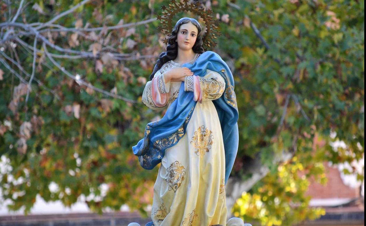 Talla de la Purísima Concepción de gabino Amaya. 